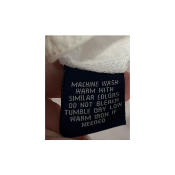 Chaps Burmuda Shorts, White, Pockets, Size 16 - Picture 6 of 6